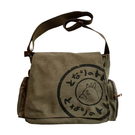 Women's Canvas Shoulder Bag Large Capacity Crossbody Bag