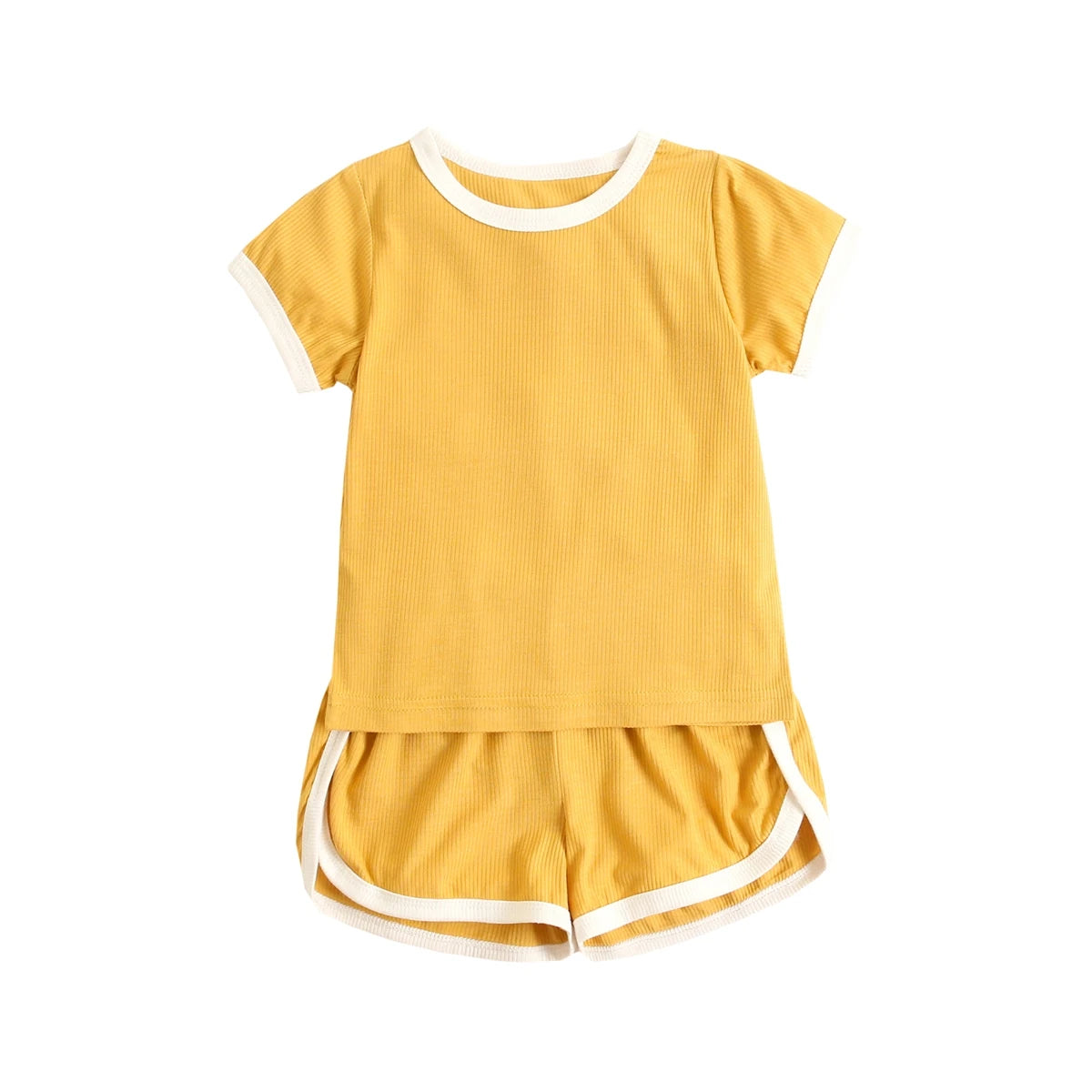 Toddlers Boys Girls Shirts + Shorts Clothing Sets Sport Kids Short Sleeve 2Pcs