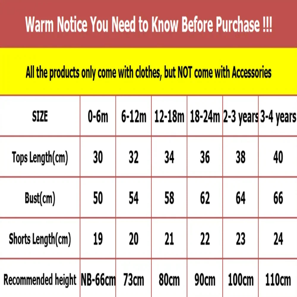 Toddlers Boys Girls Shirts + Shorts Clothing Sets Sport Kids Short Sleeve 2Pcs