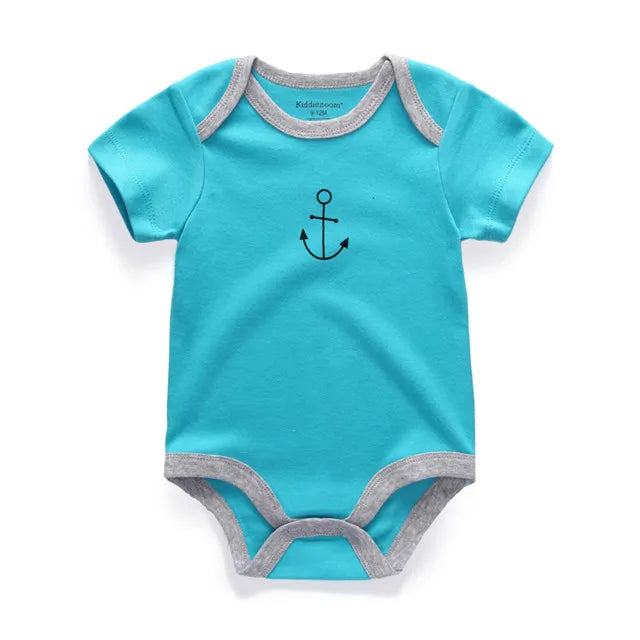Newborn Fall Clothes Baby Boy Jumpsuit Cartoon Print Infant Bodysuit 0-24 Months Girl Toddler Romper Wholesale Cheap Stuff