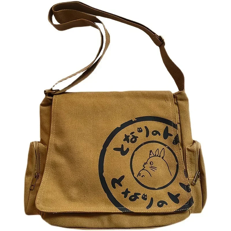 Women's Canvas Shoulder Bag Large Capacity Crossbody Bag