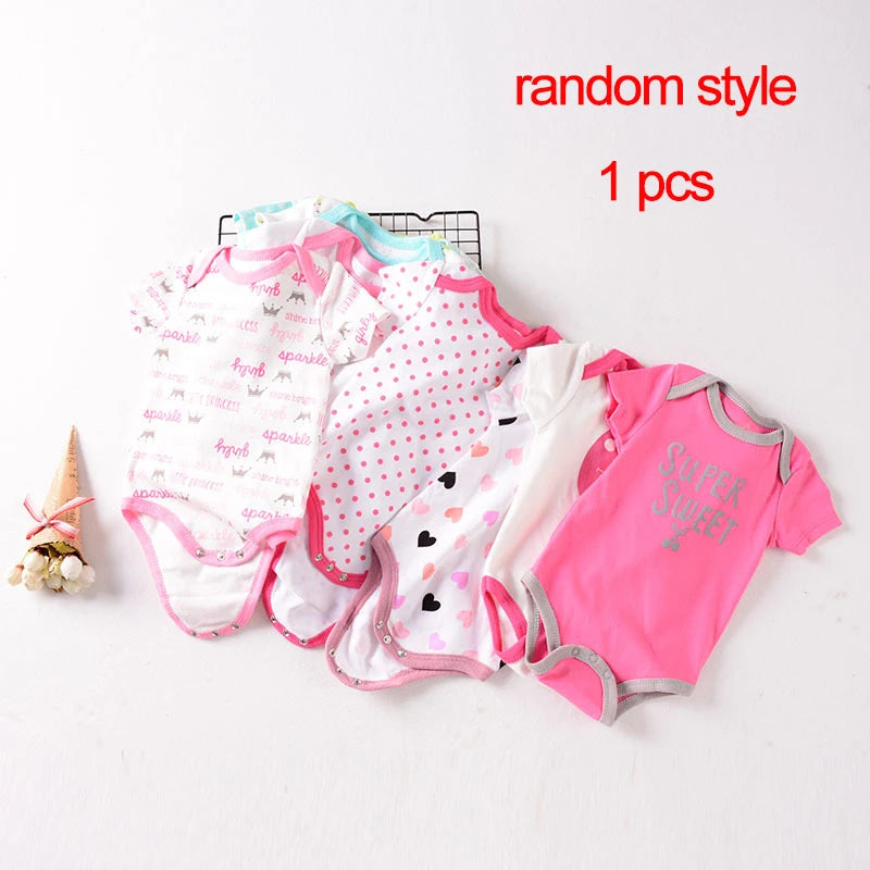 Newborn Fall Clothes Baby Boy Jumpsuit Cartoon Print Infant Bodysuit 0-24 Months Girl Toddler Romper Wholesale Cheap Stuff