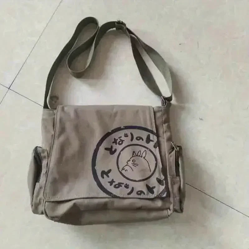 Women's Canvas Shoulder Bag Large Capacity Crossbody Bag
