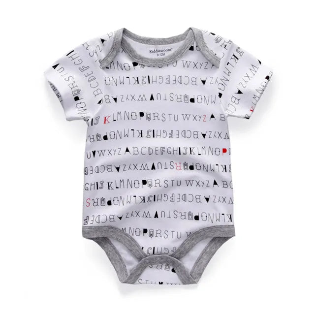 Newborn Fall Clothes Baby Boy Jumpsuit Cartoon Print Infant Bodysuit 0-24 Months Girl Toddler Romper Wholesale Cheap Stuff