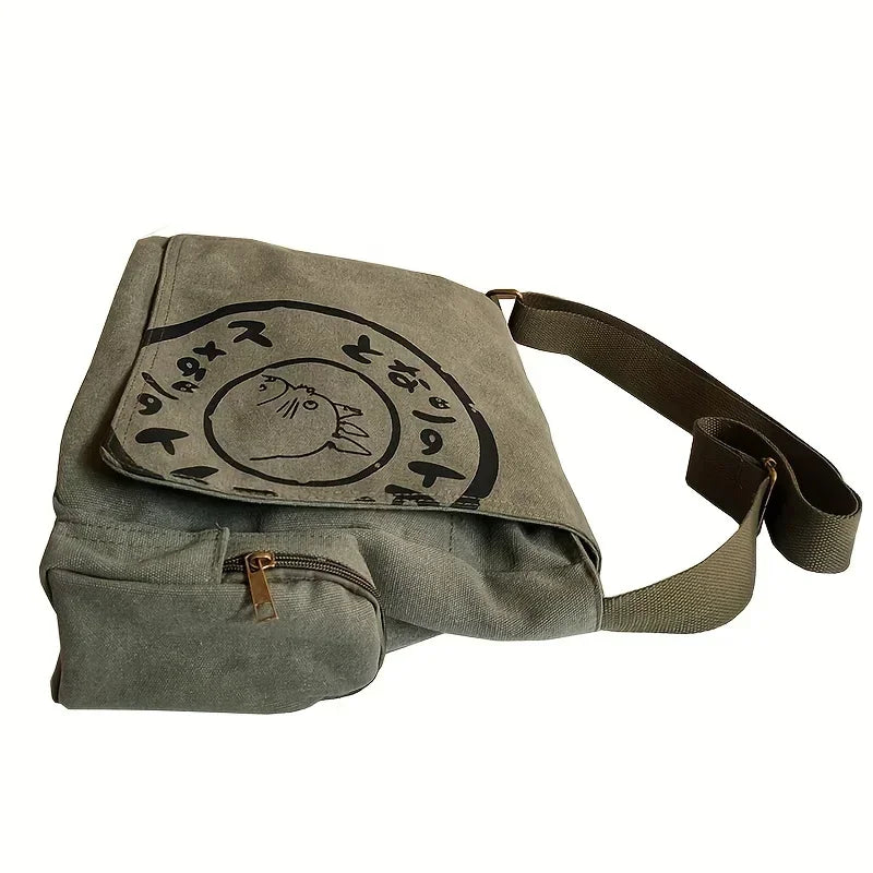 Women's Canvas Shoulder Bag Large Capacity Crossbody Bag